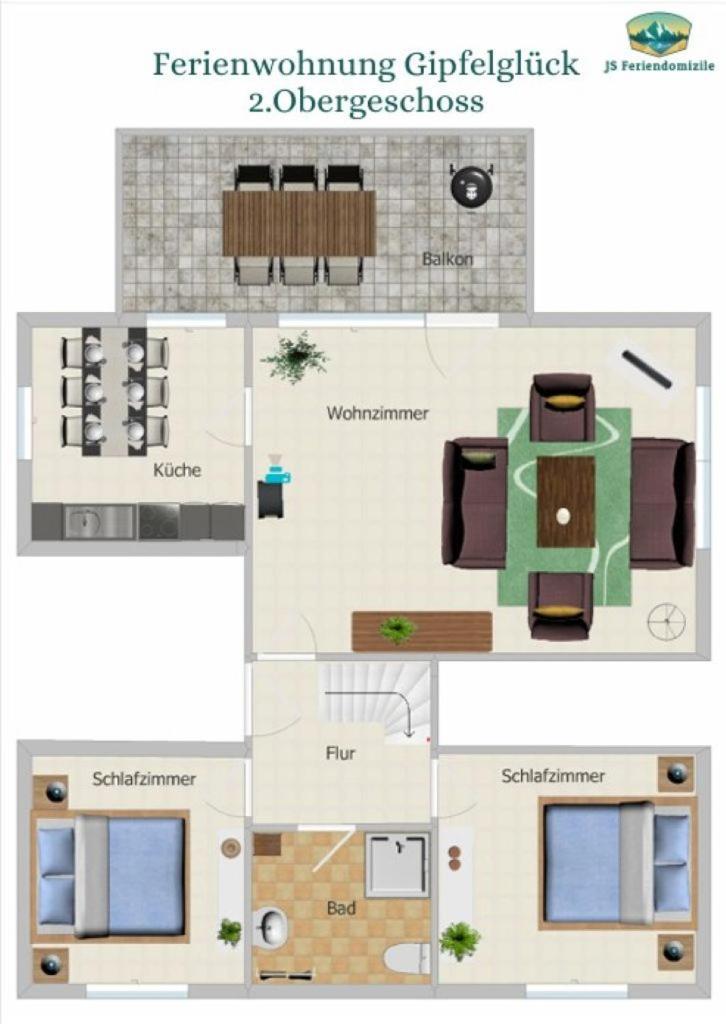Ferienwohnung Gipfelglueck Mit Balkon Schierke Buitenkant foto